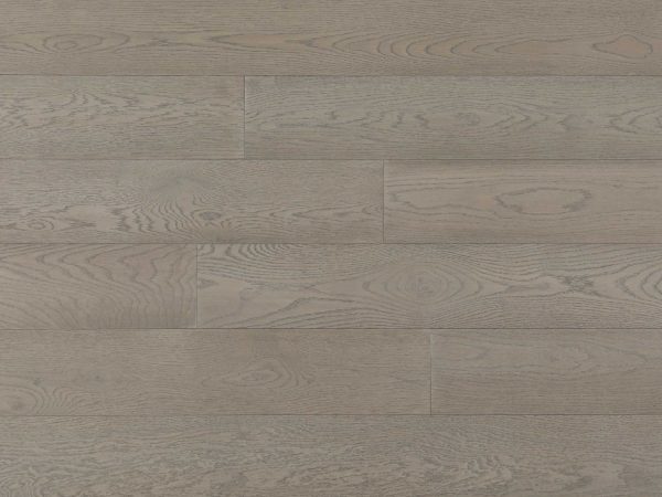Vidar Hardwood Plank American White Oak Click Character Collection Sky 5" x 1/2" x RL (15-3/4" - 82-1/2")