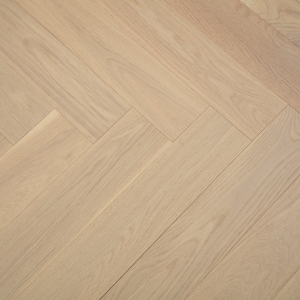 Vidar Hardwood Plank American Oak Herringbone Character Collection Naked Oak 5" x 3/4" x 30" |18 mm Thickness