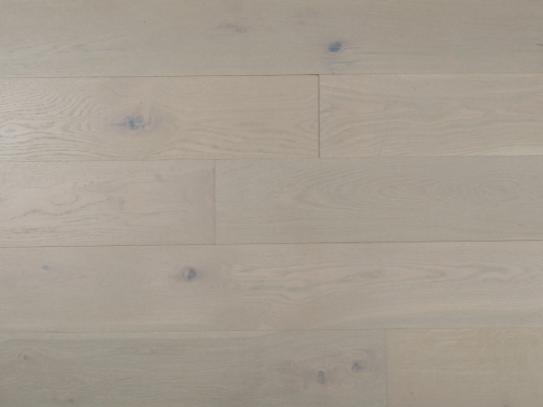 Vidar Hardwood Plank American White Oak 7 Character Collection Silver Stone 7" x 3/4" x RL (23-1/2"- 82-1/2") |18 mm Thickness
